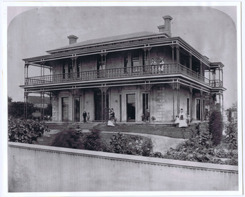 Photograph - Building, Donald McDonald, Linden, c.1872