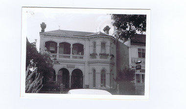 Photograph, 12 Burnett St, St Kilda, c.1960s
