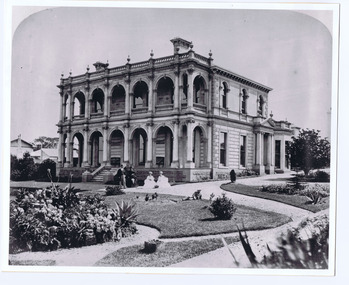 Photograph - Building, Barham House (later called Mittagong) Grey St, West side, St Kilda, 1890s