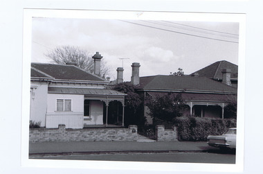 Postcard, 1 and 3 Gurner Street, St Kilda, 1970s