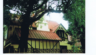 Postcard, Wattle House, 53 Jackson St, St Kilda