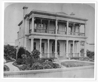 Photograph, Elmwood, 25 Chapel St, St Kilda, c.1872