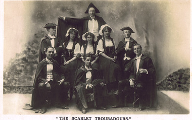 Photograph, The Scarlet Troubadours