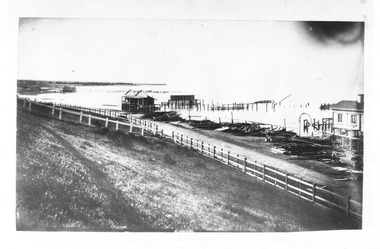 Photograph, The Illustrated Melbourne Post, The St Kilda Baths, 22/11/1862