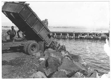 Photograph, St Kilda Foreshore, c. 1950