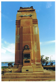 Photograph, Second World War Memorial, c. 1991
