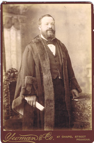 Photograph, Yeoman & Co, Samuel England Jeans, Mayor of St Kilda