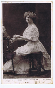 Photograph, J Beagles & Co, Marie Studholme Miss, c. 1906