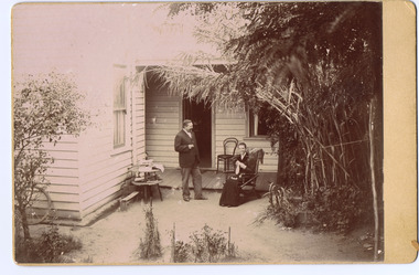 Postcard, Mr and Mrs Somerville