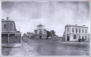 Postcard, St Kilda Junction, c. 1858