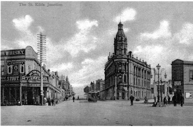 Photograph, St Kilda Junction 1911, c. 1911