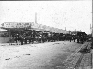 Photograph - Industrial, Galliers & Klaerr Iron and Brass Foundry