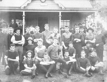 Photograph, South St Kilda Football team 1886, c. 1886