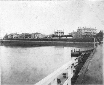 Photograph, McAlpine Bros, Esplanade St Kilda view from pier, c.1880