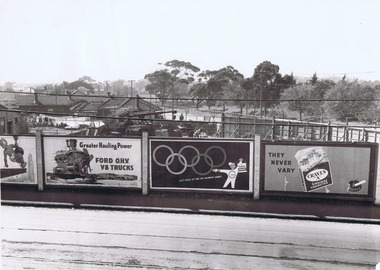 Photograph, View across Ormond Rd to St Kilda St and the Golf Links
