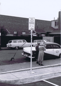 Photograph, Camden Street carpark, Balaclava, 11/1962