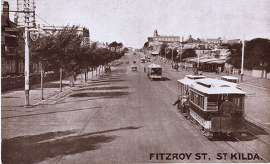 Photograph, Fitzroy Streetscpase, c.1914