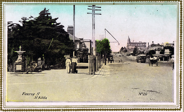 Photograph, Fitzroy Street, c.1912