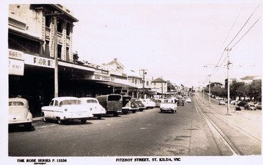 Photograph, Fitzroy Street, c.1958