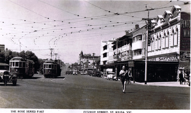 Photograph, Fitzroy Street, c. 1940