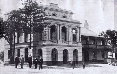 Photograph, Millar's Hotel, c. 1840 ?