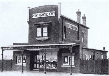 Photograph, Point Ormond Cafe, c. 1915?