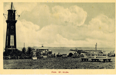 Photograph, J.A. Mackenzie, Pier St Kilda