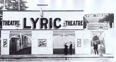 Photograph, Lyric Theatre, c. 1915
