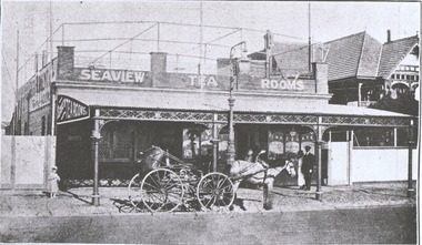 Photograph, Sea View Tea and Refreshment Room, Marine Parade, St Kilda c1915, c. 1915