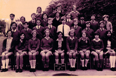 Photograph, Form 2C, Elwood High School, 1972, c. 1972