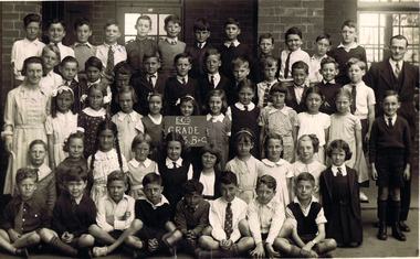 Photograph, Class 3 B+C, Elwood Central School, 1935, c. 1935