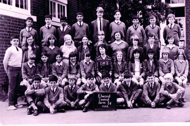 Photograph, Form 1E, Elwood Central School, 1969