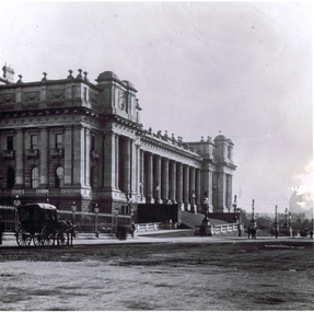 Photograph, Parliament House, Melbourne, c. 1900