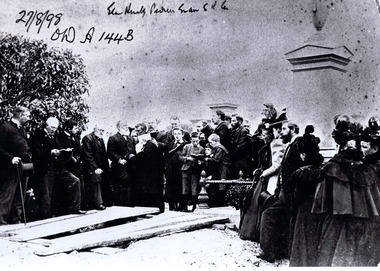 Photograph, Reinterment of Glenhuntly Pioneers, 27/08/1898