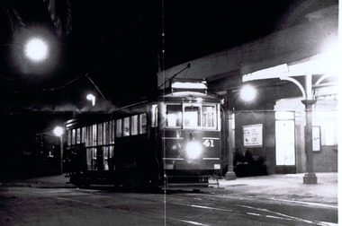 Photograph, Victorian Railway Tram, c. 1950s?