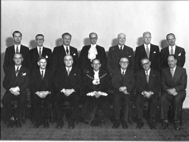 Photograph, St Kilda Council 1956-7, 1956-1957