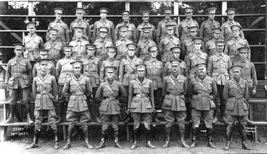 Photograph - Photograph of group, Staff, 14th Battalion