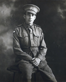 Photograph - Portrait, Private George Arthur Milton, c1914