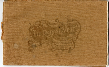 Memorabilia - Booklet, The Royal Visit Celebrations at the Opening of the First Parliament Commonwealth of Australia Melbourne May 1901, 1901