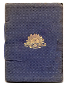 Booklet - Pocket Book, Regimental Pocket Book, 1914
