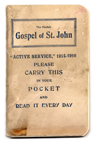 Booklet - Pocket Book, The Pocket Gospel of St John, 1914