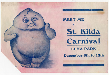 Ephemera - Flyer, Meet me at St. Kilda Carnival, 1919