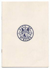 Ephemera - Special event program, Welcome Home ... to local Returned Servicemen from the 1939-45 War, 1946