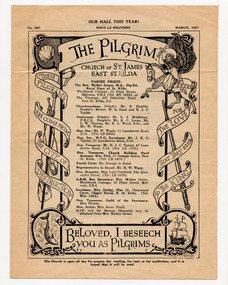 Document - Newsletter, The Pilgrim, 1957