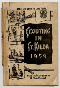Document - Booklet, Scouting in St Kilda 1959, 1959