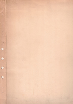 Brown manilla folder containing documents relating to a visit to Europe in 1947 by St Kilda Town Clerk William Henry Greaves