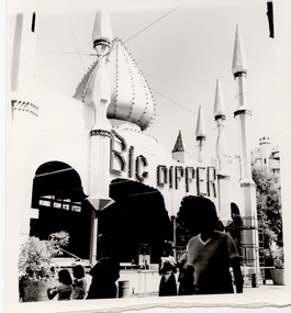 Photograph - Building, Luna Park Big Dipper, c1980s
