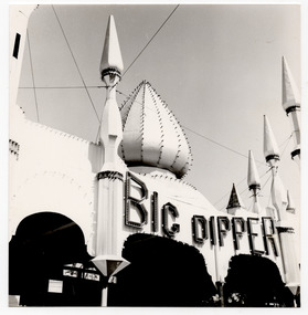 Photograph - Building, St Kilda Shout Collective, Luna Park Big Dipper, 1982