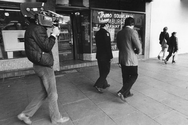 Photograph - Street scene, Martin Munz, Fitzroy Street, c1980s