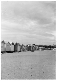 Photograph - Building, Brighton Bathing Boxes, c1980s